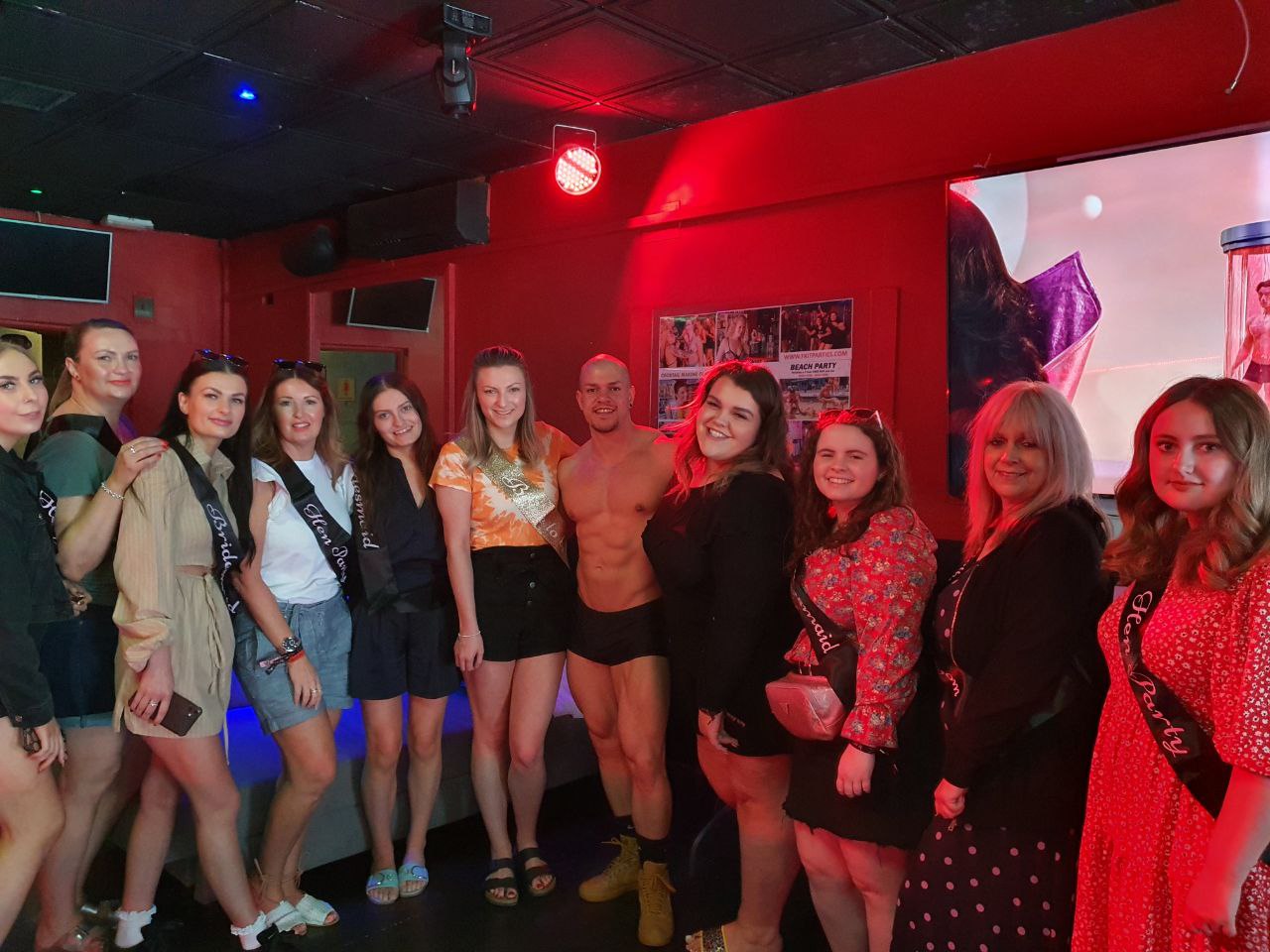 Benidorm hen party travel hotels strippers dwarfs boat parties